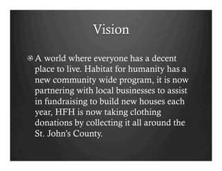 Habitat For Humanity | PDF
