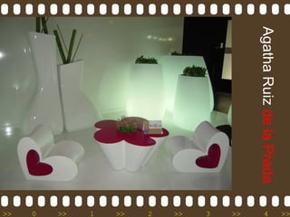 >>




Agatha Ruiz de la Prada
                          4
                          >>
                          3
                          >>
                          2
                          >>
                          1
                          >>
                          0
                          >>
 