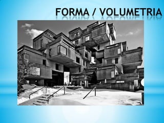 FORMA / VOLUMETRIA
 