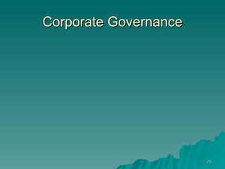 Corporate Governance 