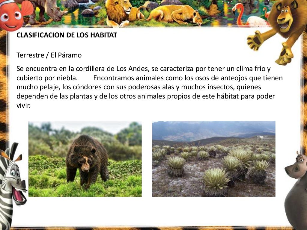 Habitat de los animales