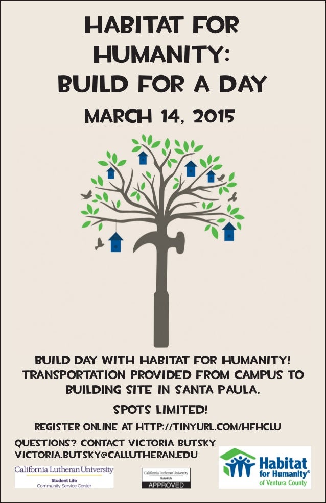 Habitat for Humanity Poster
