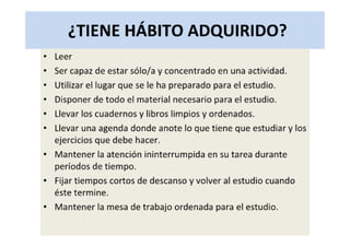 Habitos de-estudio
