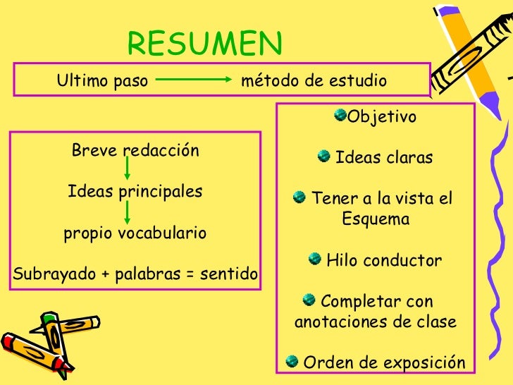 habitos y tecnicas de estudio ppt ejercicio de redaccion tecnica redaccion de un resumen ejecutivo
