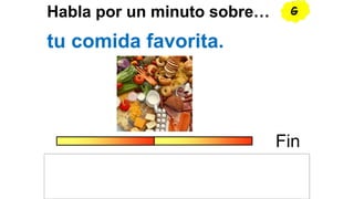Habla por un minuto | PPTX