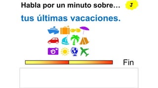Habla por un minuto | PPTX