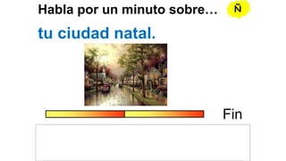 Habla por un minuto | PPTX