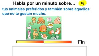 Habla por un minuto | PPTX