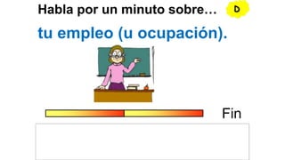 Habla por un minuto | PPTX