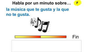 Habla por un minuto | PPTX