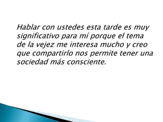 - Darle una guía a tu audiencia para saber de qué le 	vas a hablar y cuánto tiempo vas a durarA continuación, te presento distintos tipos de introducción y un ejemplo para cada uno. Podés elegir los que te hagan sentir más a gusto. Lo importante es siempre buscar la espontaneidad y la naturalidad. 