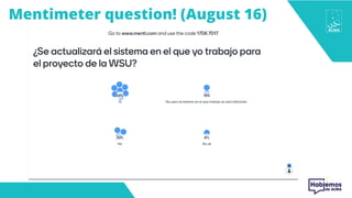 Mentimeter question! (August 16)
 