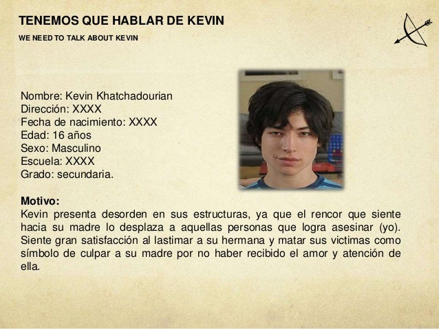 Hablemos De Kevin Analisis De Un Psicopatia