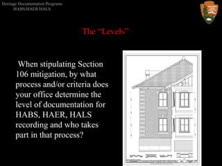 HABS, HAER, and HALS Recording | PPT