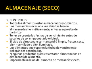 SUPERVISIÓN CRÍTICA DEL PUNTO DE CONTROL Y CUSTODIA DE REGISTRO