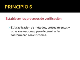 SUPERVISIÓN CRÍTICA DEL PUNTO DE CONTROL Y CUSTODIA DE REGISTRO