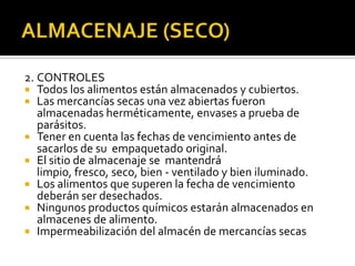SUPERVISIÓN CRÍTICA DEL PUNTO DE CONTROL Y CUSTODIA DE REGISTRO