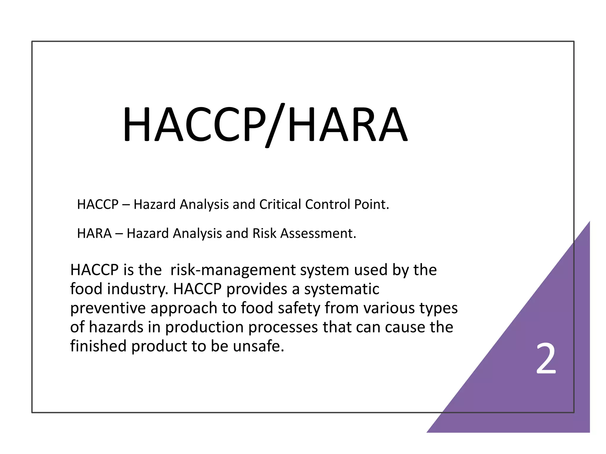 Haccp Risks HACCP.pptx