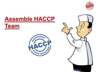 Assemble HACCP
Team
 