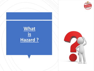 What
is
Hazard ?
 