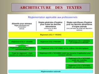 ARCHITECTURE DES TEXTES
 