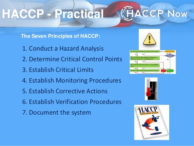 Principles of HACCP Practical Training