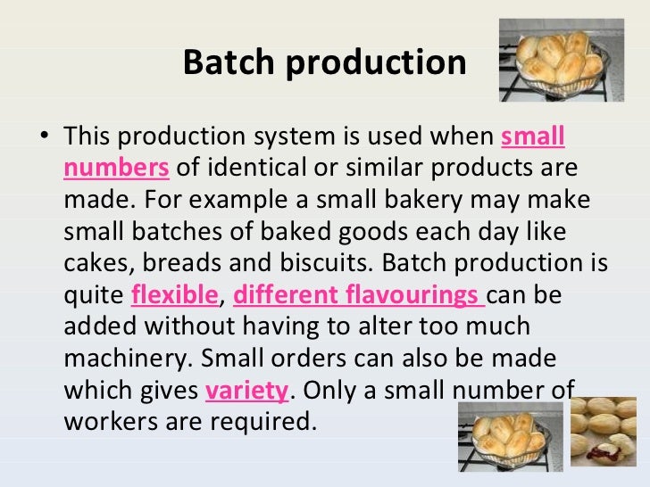 HACCP & Methods of production