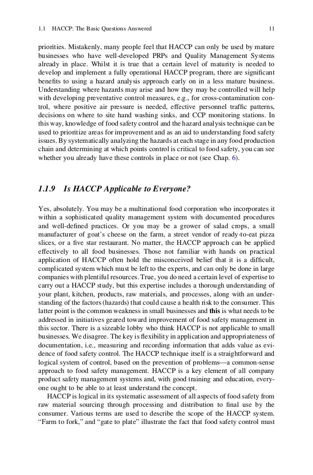 Haccp A Practical Approach - 