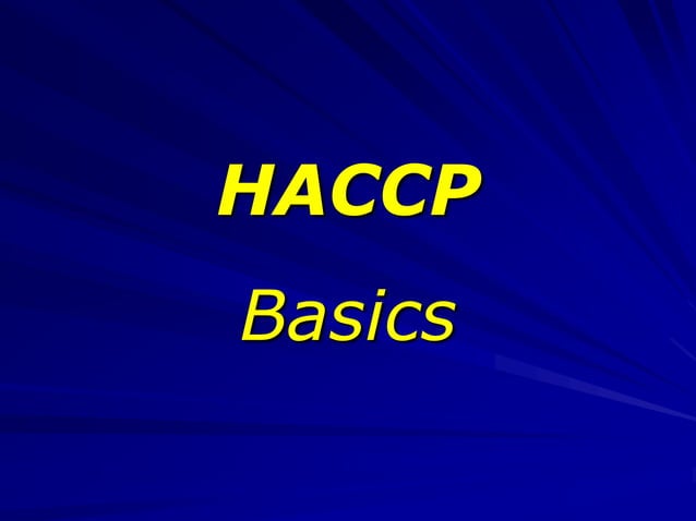 HACCP Basics: Understanding the Principles and Implementation of Hazard ...