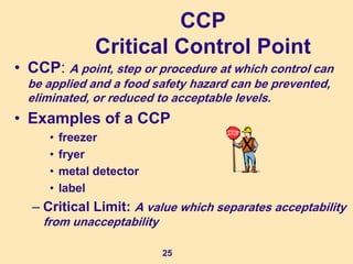 HACCP & GMP training | PDF