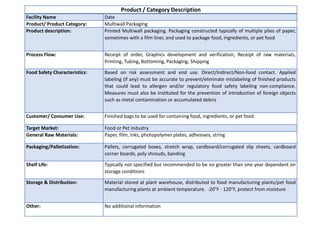 Haccp plan | PPTX
