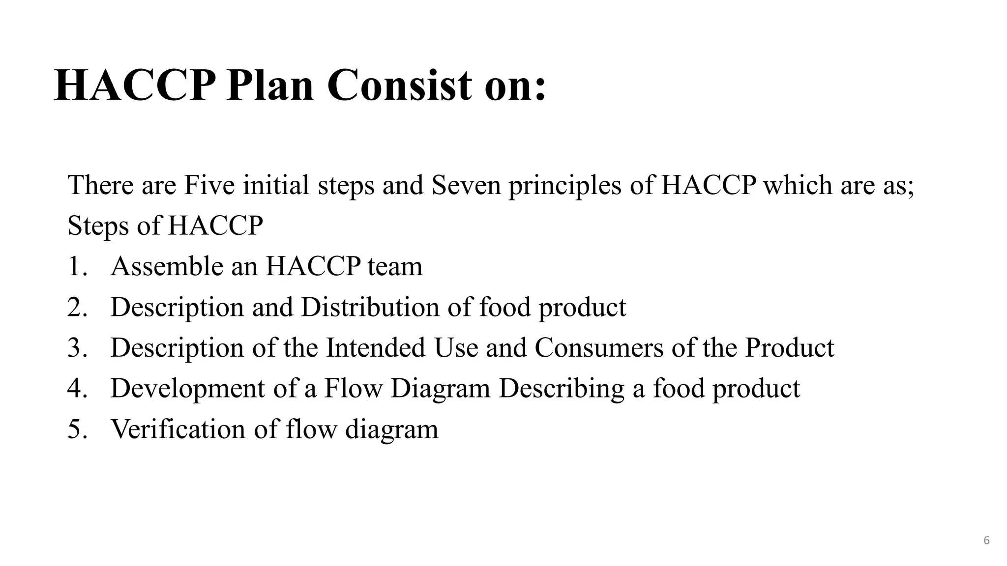 HACCP Plan for Pineapple Jam Manufacturing Plant PPT