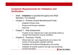 Validation and Verification of HACCP Plans - Webinar Presentation | PDF
