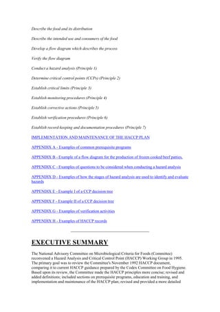 Haccp Principles And Application Guidelines Docx