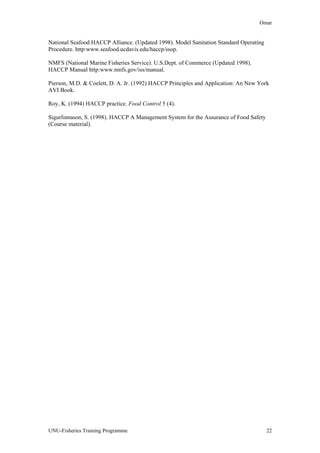 Haccp training | PDF