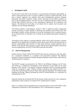 Haccp training | PDF
