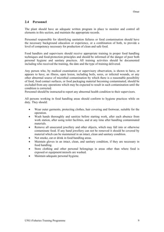 Haccp training | PDF