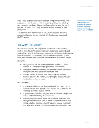 Haccp training | PDF