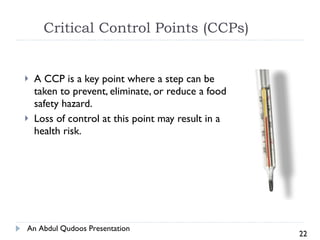 HACCP training simplified by abdul qudoos | PPT