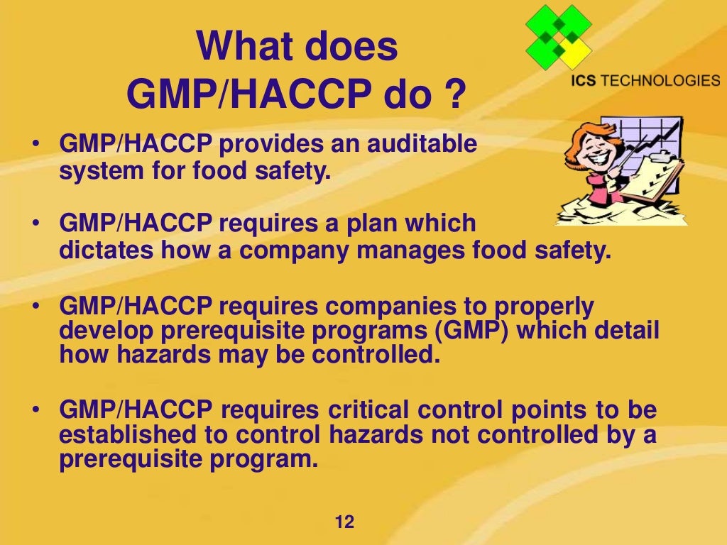 Haccp training slideshow 1