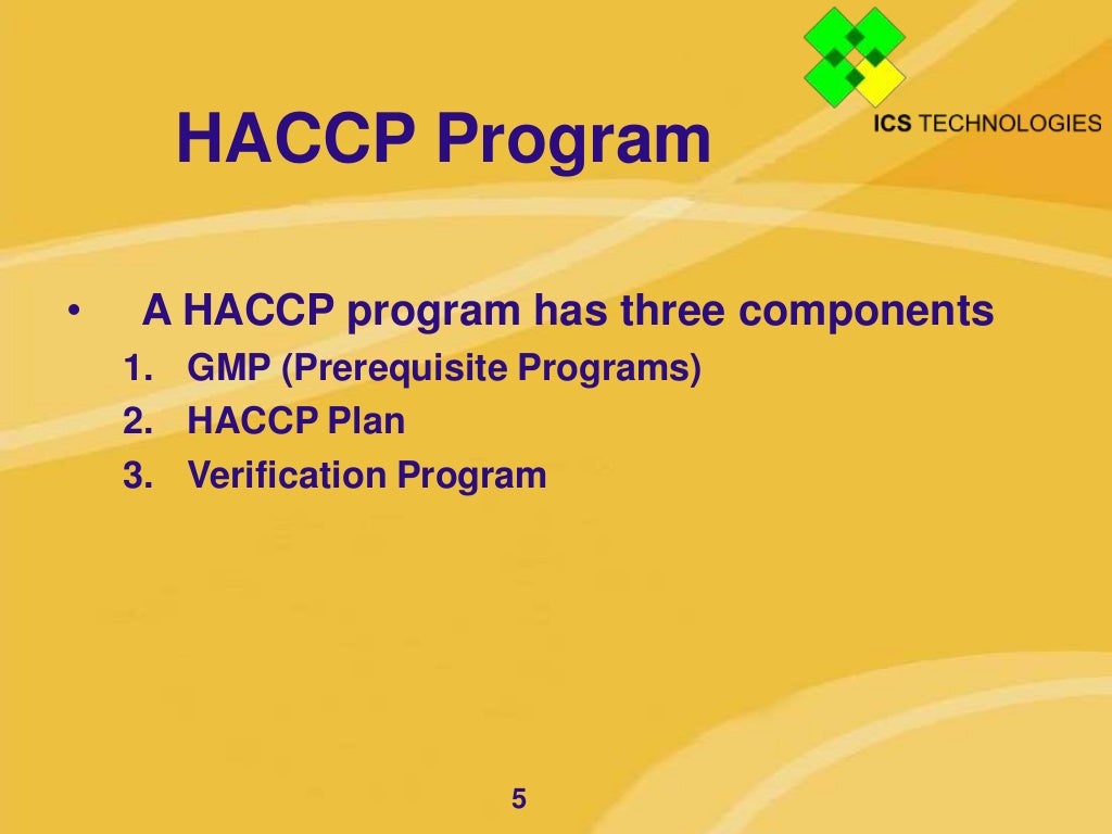 Haccp training slideshow 1