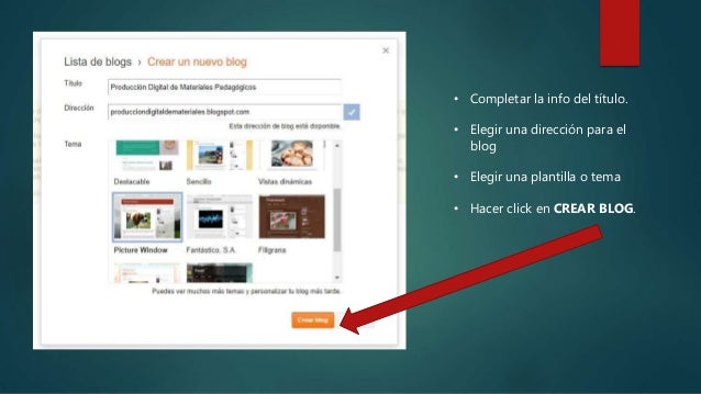 Resultado de imagen de elegir tema de blog en blogger