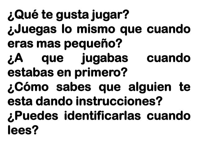 Hacer un compendio de juegos de patio
