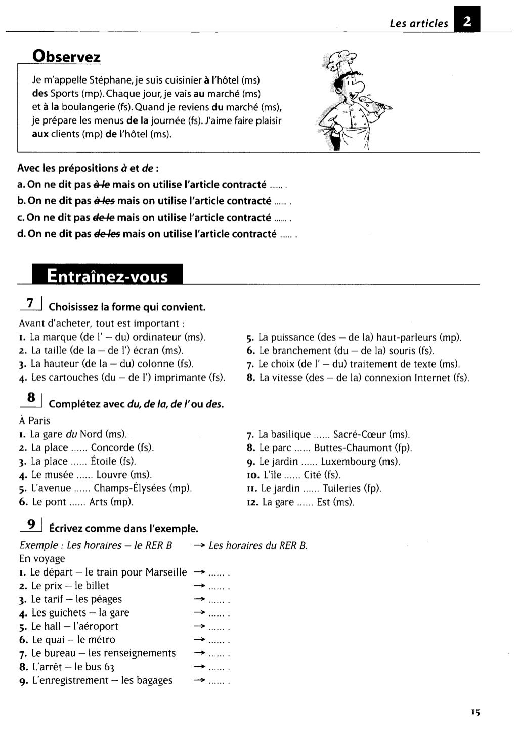 Hachette 500 exercices de grammaire a1