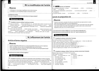 Hachette 500 exercices de grammaire b1