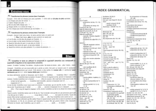 Hachette 500 exercices de grammaire b1