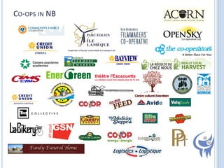 CO-­‐OPS	
  IN	
  NB	
  

 