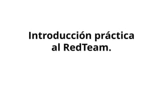 HackMadrid 2020: Introducción práctica al RedTeam
