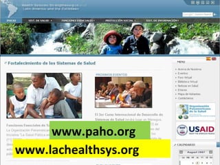 Hacia Redes Integradas De Servicios De Salud | PPT