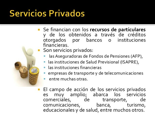 Hacia una clasificación de servicios